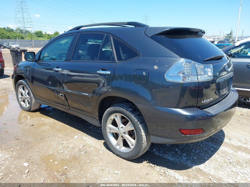 2008 Lexus Rx VIN JTJHW31U882064272 IAAI salvage auction — LEFT SIDE, Salvage (Ohio), sold $925 on 2026-07-09 (photo 3)