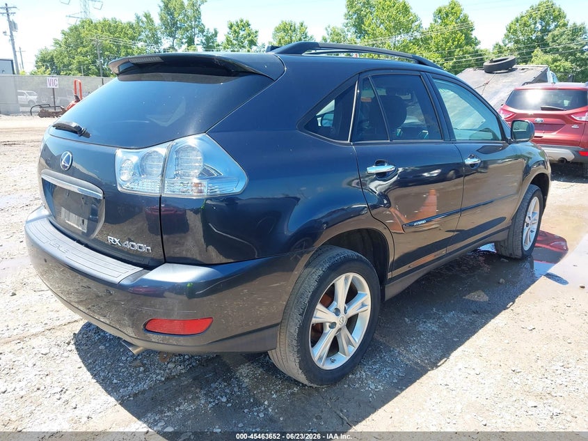 2008 Lexus Rx VIN JTJHW31U882064272 IAAI salvage auction — LEFT SIDE, Salvage (Ohio), sold $925 on 2026-07-09 (photo 4)
