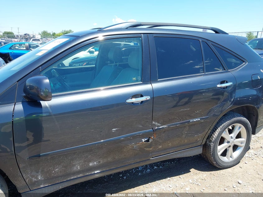 2008 Lexus Rx VIN JTJHW31U882064272 IAAI salvage auction — LEFT SIDE, Salvage (Ohio), sold $925 on 2026-07-09 (photo 6)