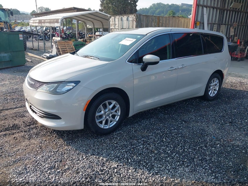 2017 Chrysler Pacifica VIN 2C4RC1DG9HR633593 IAAI salvage auction — FRONT END, Wait Title, sold $1,550 on 2026-09-12 (photo 2)