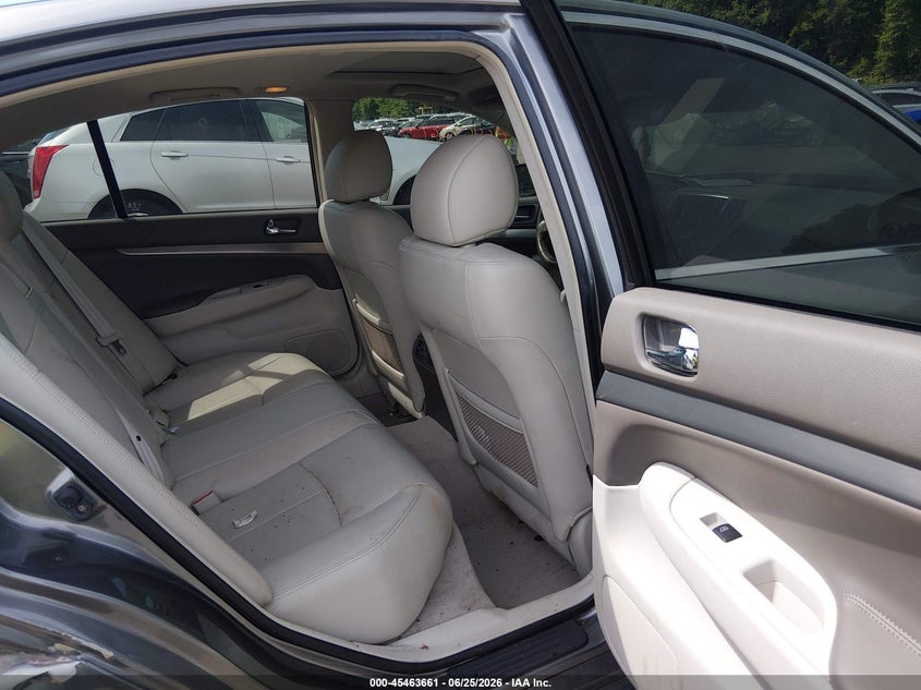 2013 Infiniti G VIN JN1CV6AR2DM765209 IAAI salvage auction — RIGHT FRONT, Salvage (Connecticut), sold $350 on 2026-07-30 (photo 8)