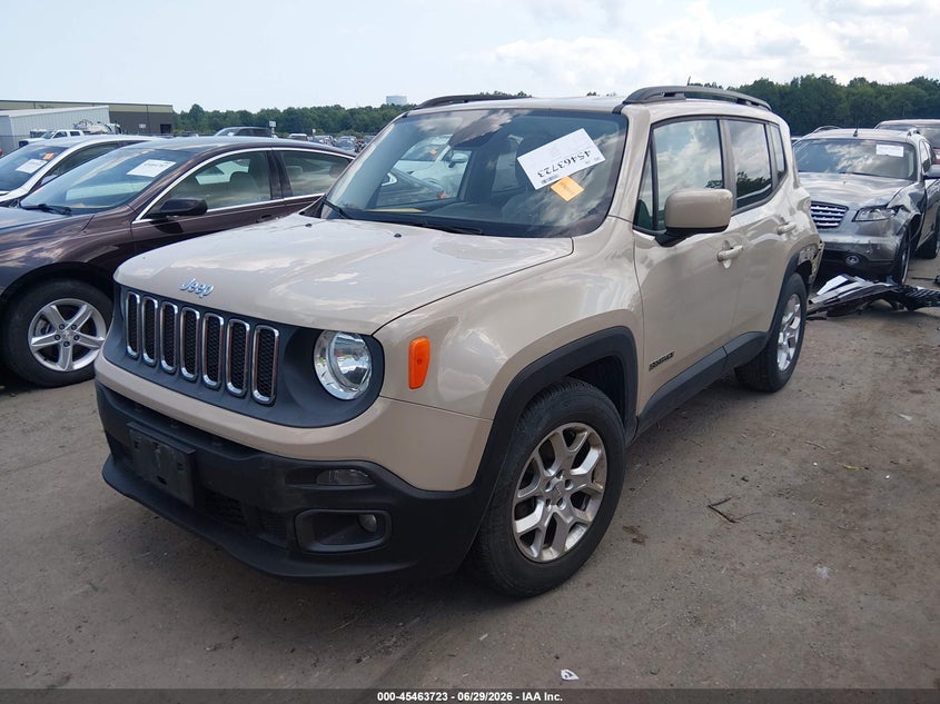 2015 Jeep Renegade VIN ZACCJABT0FPB56622 IAAI salvage auction — REAR END, Salvage (Ohio), sold $1,575 on 2026-08-07 (photo 2)