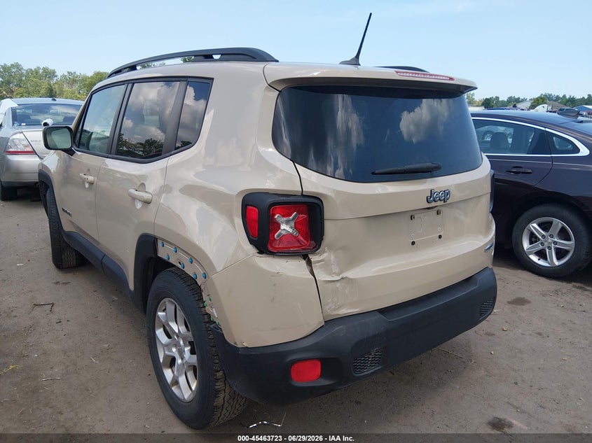 2015 Jeep Renegade VIN ZACCJABT0FPB56622 IAAI salvage auction — REAR END, Salvage (Ohio), sold $1,575 on 2026-08-07 (photo 6)
