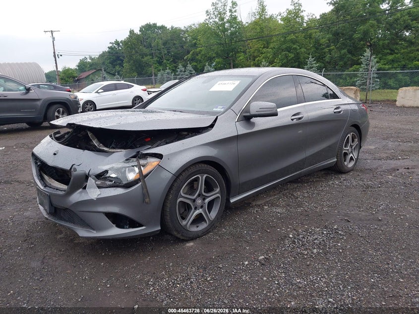 2014 Mercedes-benz Cla-klasse VIN WDDSJ4EB4EN058751 IAAI salvage auction — FRONT END, Salvage (Idaho), sold $1,000 on 2026-07-16 (photo 2)