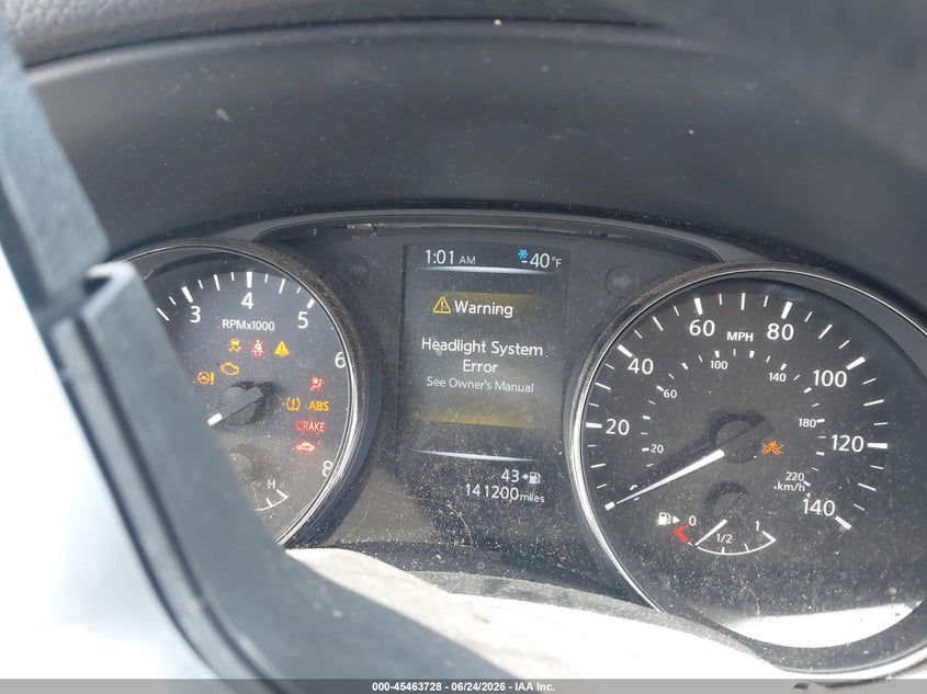 2018 Nissan Rogue VIN JN1BJ1CP9JW500518 IAAI salvage auction — FRONT END, Salvage (North Carolina), sold $100 on 2026-07-29 (photo 7)