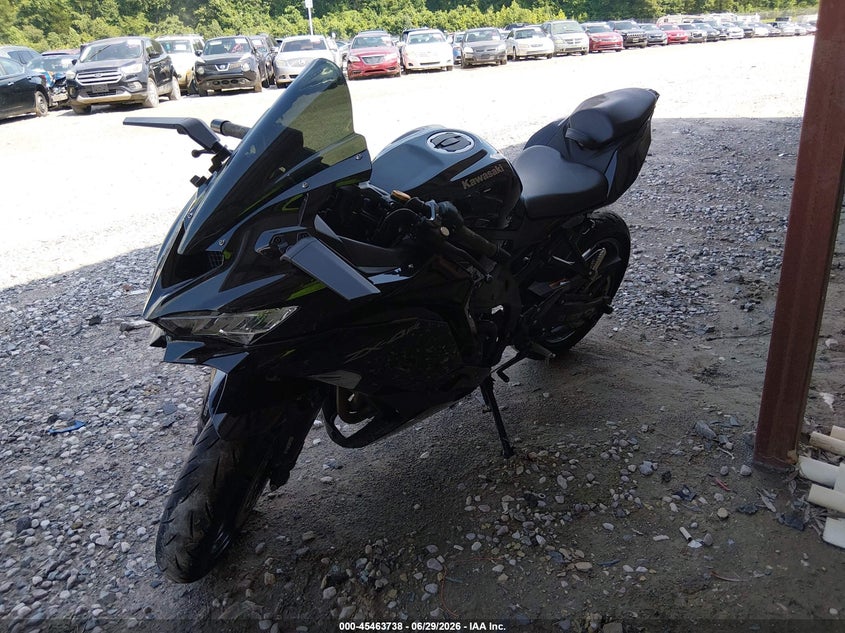 2024 Kawasaki Zx VIN ML5ZXCP12RDA28453 IAAI salvage auction — RIGHT SIDE, Salvage Title, sold $1,050 on 2026-07-21 (photo 2)
