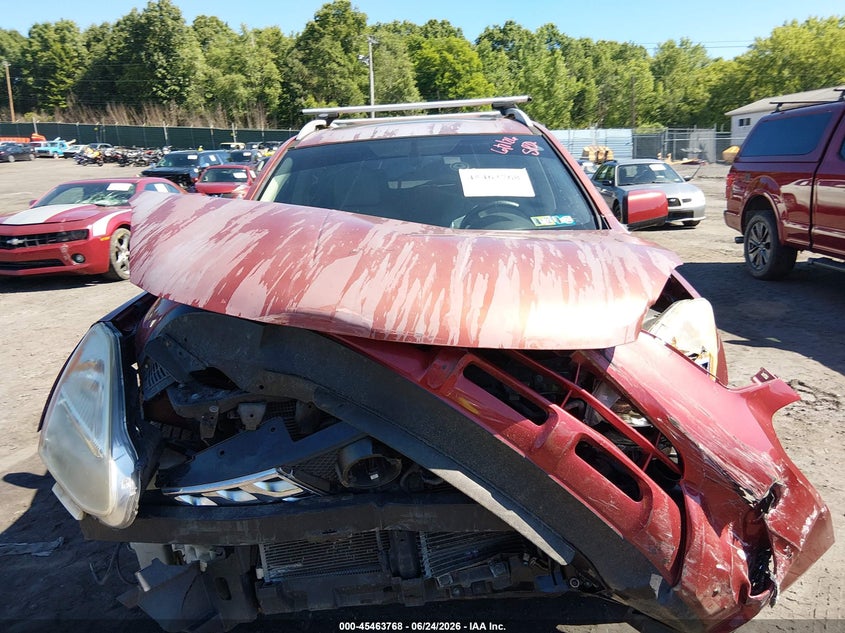 2013 Nissan Rogue VIN JN8AS5MT1DW532350 IAAI salvage auction — FRONT END, Salvage Title, sold $125 on 2026-07-28 (photo 6)