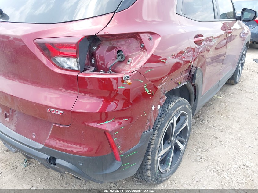 2023 Chevrolet Trailblazer VIN KL79MTSL9PB093178 IAAI salvage auction — REAR END, Original (Texas), sold $7,900 on 2026-09-01 (photo 6)