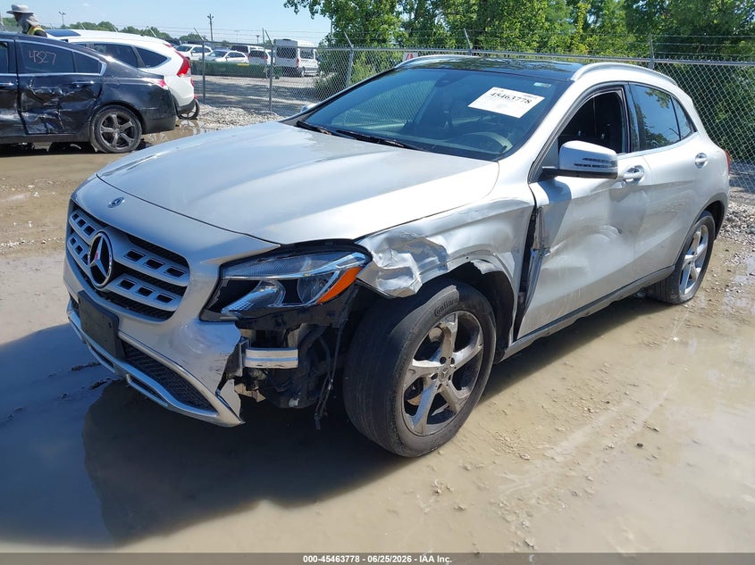2018 Mercedes-benz Gla-klasse VIN WDCTG4GB7JJ413885 IAAI salvage auction — LEFT FRONT, Salvage Title, sold $4,050 on 2026-07-31 (photo 2)