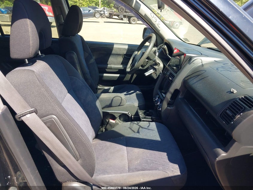 2006 Honda Cr-v VIN SHSRD785X6U435664 IAAI salvage auction — LEFT SIDE, Salvage - Greater Than 75% (Maryland), sold $800 on 2026-07-22 (photo 5)