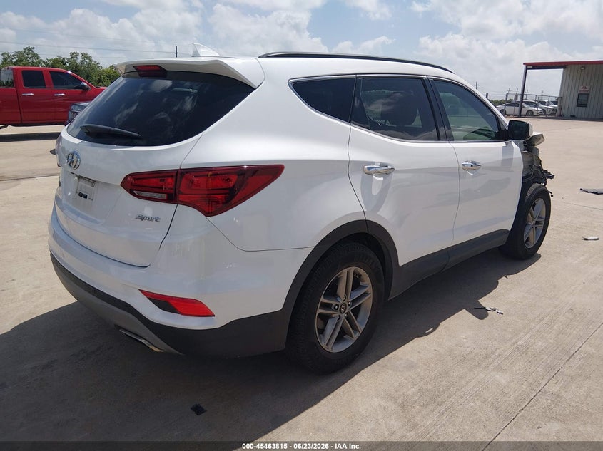 2018 Hyundai VIN 5XYZU3LB5JG567214 IAAI salvage auction — FRONT END, Original (Texas), sold $4,175 on 2026-07-31 (photo 4)