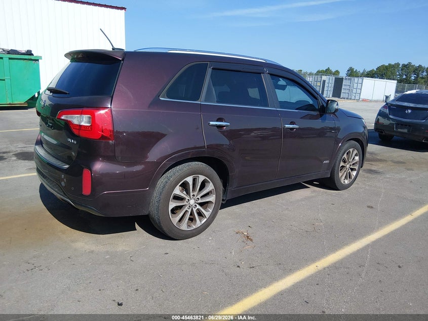 2015 Kia Sorento VIN 5XYKWDA75FG578883 IAAI salvage auction — NORMAL WEAR, Repossession Paperwork (South Carolina), sold $650 on 2026-07-22 (photo 4)