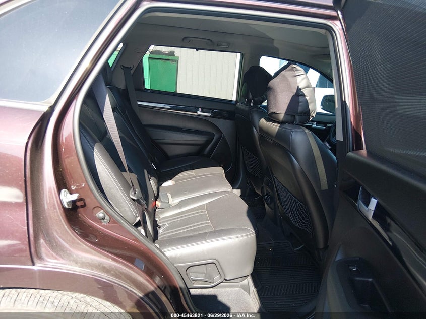 2015 Kia Sorento VIN 5XYKWDA75FG578883 IAAI salvage auction — NORMAL WEAR, Repossession Paperwork (South Carolina), sold $650 on 2026-07-22 (photo 8)