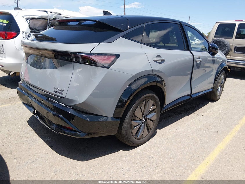2025 Nissan Ariya VIN JN8DF0BF9SM790111 IAAI salvage auction — REAR END, Salvage Title, sold $25,000 on 2026-09-22 (photo 4)