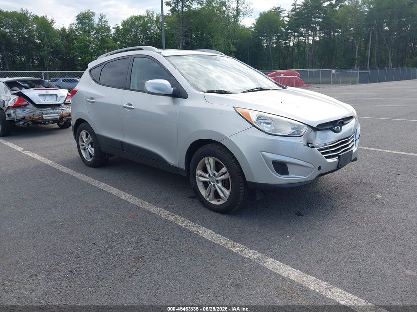 2011 Hyundai Tucson VIN KM8JUCAC9BU207660 IAAI salvage auction — FRONT END, Mv-907A (New York), sold $25 on 2026-07-23 (photo 1)