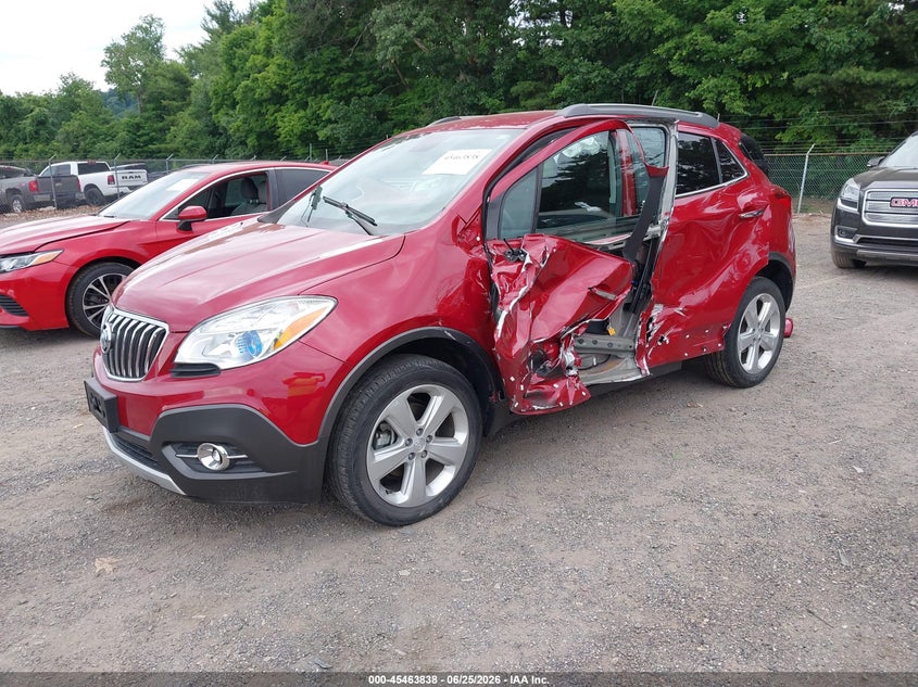 2016 Buick Encore VIN KL4CJFSB0GB584372 IAAI salvage auction — LEFT SIDE, Salvage Title, sold $375 on 2026-07-27 (photo 2)