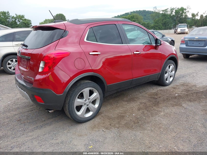2016 Buick Encore VIN KL4CJFSB0GB584372 IAAI salvage auction — LEFT SIDE, Salvage Title, sold $375 on 2026-07-27 (photo 4)