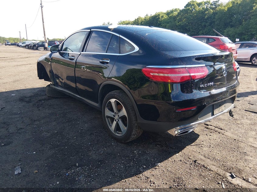 2017 Mercedes-benz Glc coupe VIN WDC0J4KB5HF154726 IAAI salvage auction — SIDE, Salvage (Massachusetts), sold $7,000 on 2026-08-08 (photo 3)