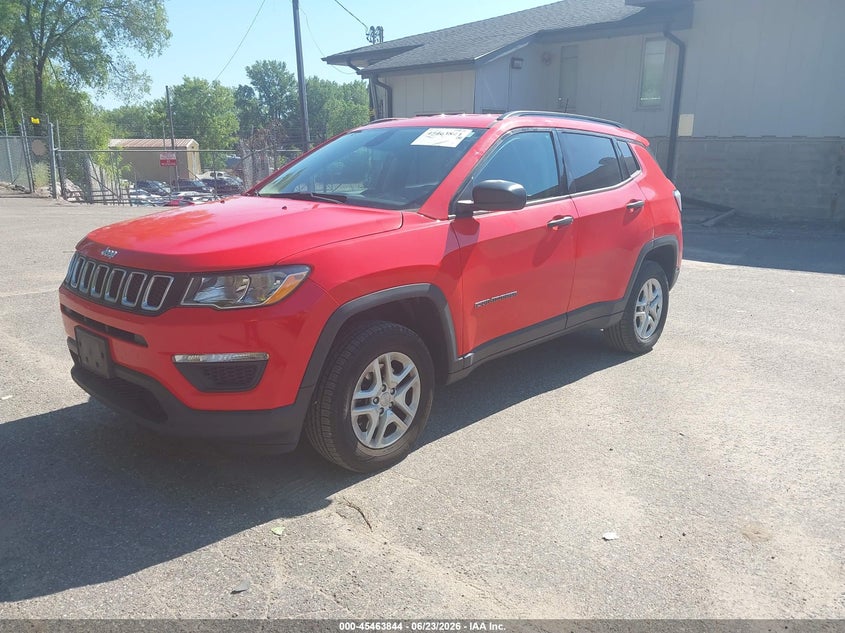 2018 Jeep Compass VIN 3C4NJDAB2JT392235 IAAI salvage auction — NORMAL WEAR, Sf97 (Minnesota), sold $8,525 on 2026-08-27 (photo 2)