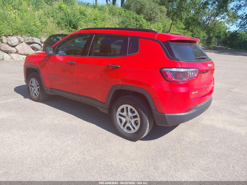 2018 Jeep Compass VIN 3C4NJDAB2JT392235 IAAI salvage auction — NORMAL WEAR, Sf97 (Minnesota), sold $8,525 on 2026-08-27 (photo 3)