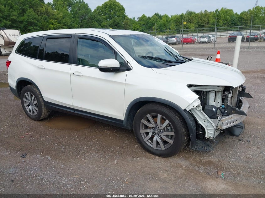 2019 Honda Pilot VIN 5FNYF6H5XKB083493 IAAI salvage auction — FRONT END, Salvage (Tennessee), sold $3,700 on 2026-07-22 (photo 1)