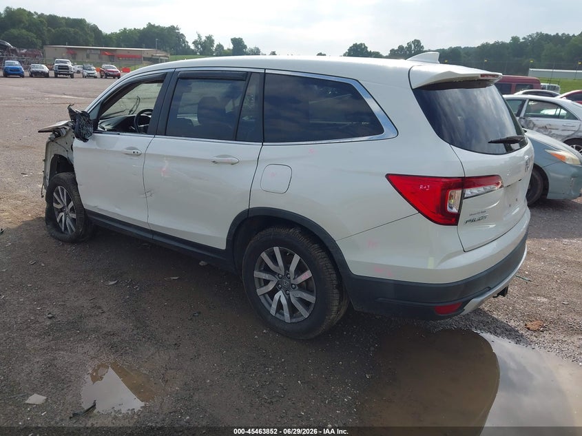 2019 Honda Pilot VIN 5FNYF6H5XKB083493 IAAI salvage auction — FRONT END, Salvage (Tennessee), sold $3,700 on 2026-07-22 (photo 3)