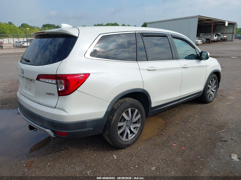 2019 Honda Pilot VIN 5FNYF6H5XKB083493 IAAI salvage auction — FRONT END, Salvage (Tennessee), sold $3,700 on 2026-07-22 (photo 4)