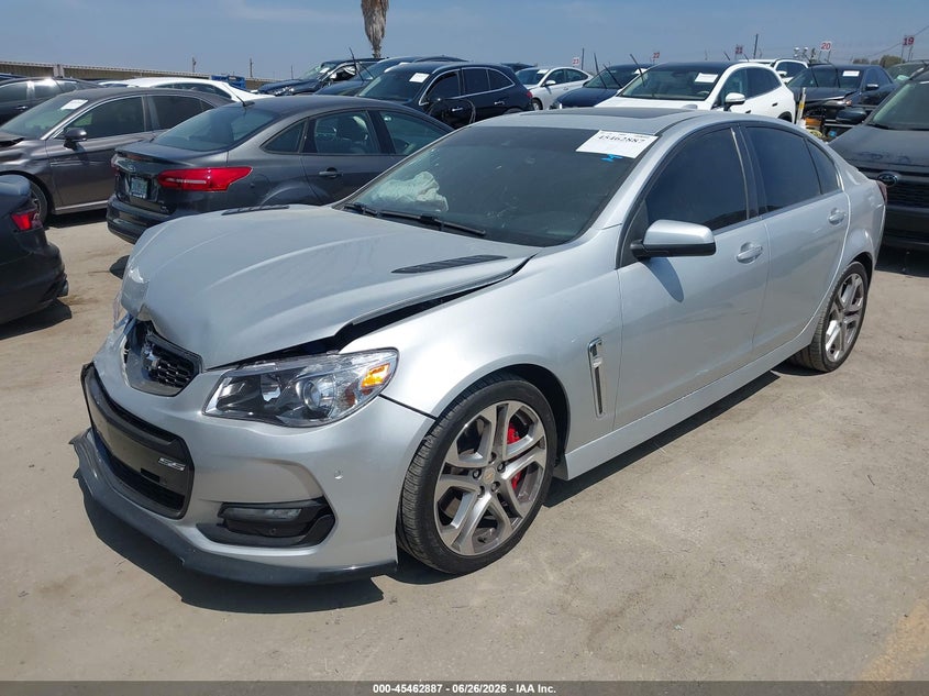 2016 Chevrolet Ss VIN 6G3F15RWXGL229535 IAAI salvage auction — FRONT END, Salvage Title, sold $16,700 on 2026-09-02 (photo 2)