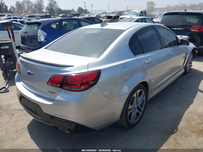 2016 Chevrolet Ss VIN 6G3F15RWXGL229535 IAAI salvage auction — FRONT END, Salvage Title, sold $16,700 on 2026-09-02 (photo 4)