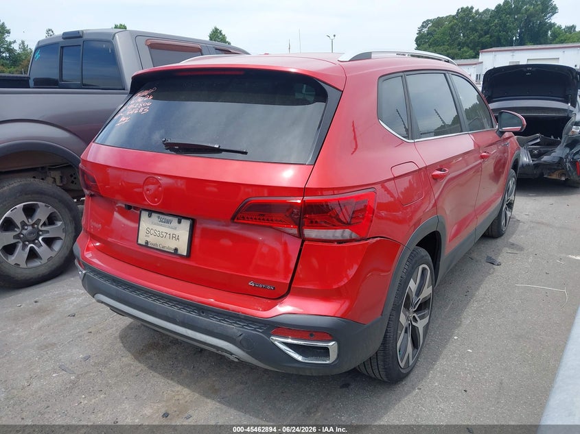 2023 Volkswagen Taos VIN 3VV2X7B2XPM343113 IAAI salvage auction — REAR END, Salvage (North Carolina), sold $11,300 on 2026-07-09 (photo 4)