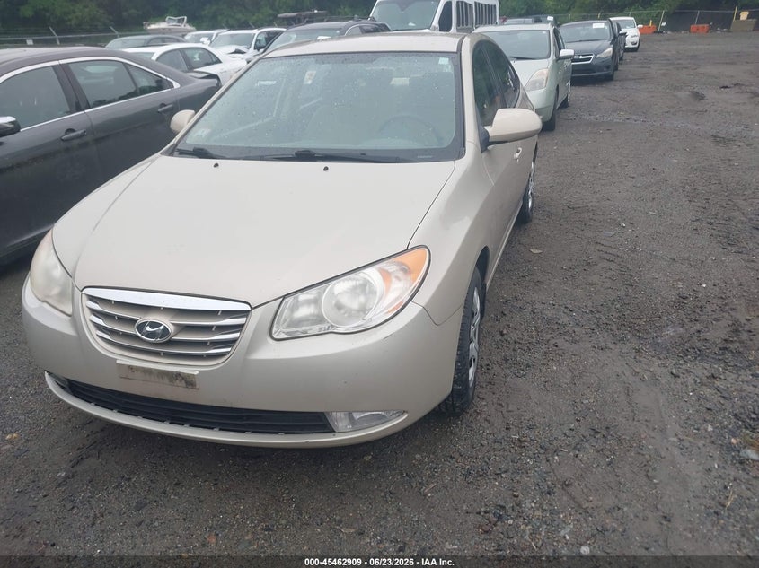 2010 Hyundai Elantra VIN KMHDU4AD3AU162922 IAAI salvage auction — NORMAL WEAR, Clear (Massachusetts), sold $450 on 2026-07-21 (photo 2)