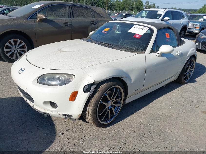 2006 Mazda Mx-5 VIN JM1NC25F860117274 IAAI salvage auction — NORMAL WEAR, Clear (Washington), sold $700 on 2026-07-22 (photo 2)