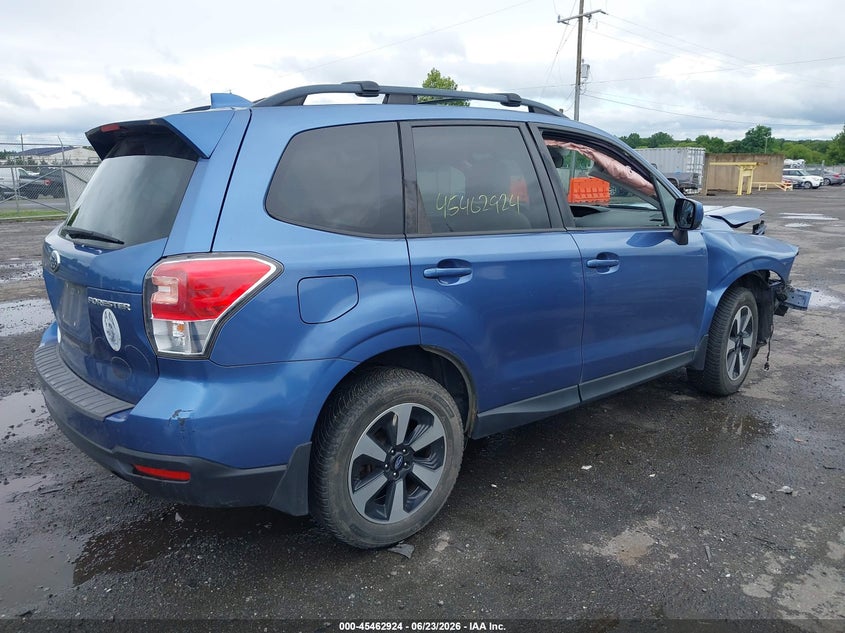 2018 Subaru Forester VIN JF2SJAGC4JH581907 IAAI salvage auction — FRONT END, Salvage Title, sold $350 on 2026-07-28 (photo 4)