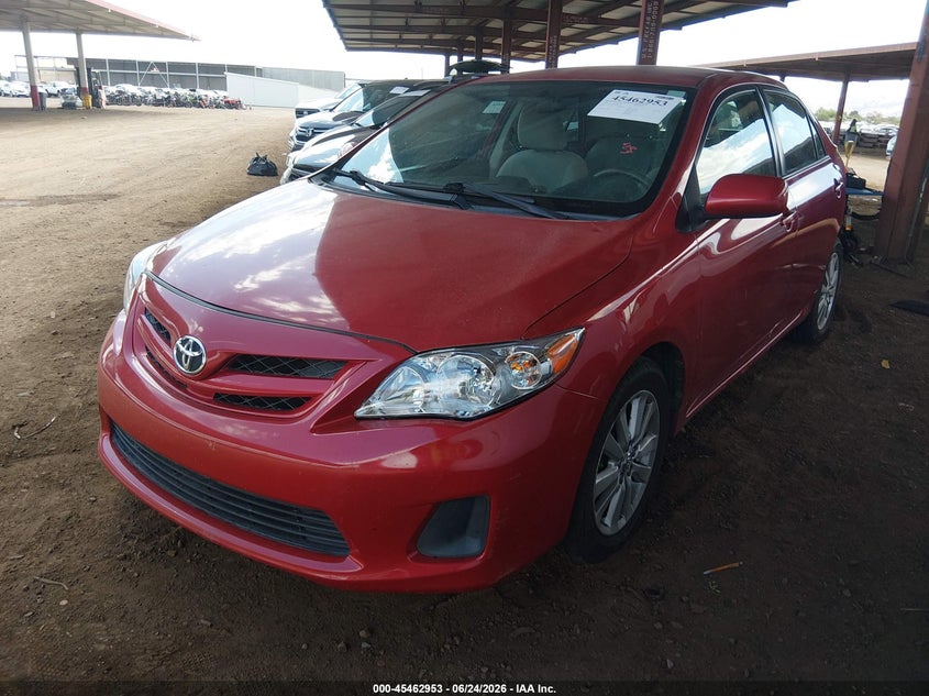 2012 Toyota Corolla VIN 2T1BU4EE4CC811254 IAAI salvage auction — SIDE, Salvage (Arizona), sold $2,000 on 2026-07-09 (photo 2)