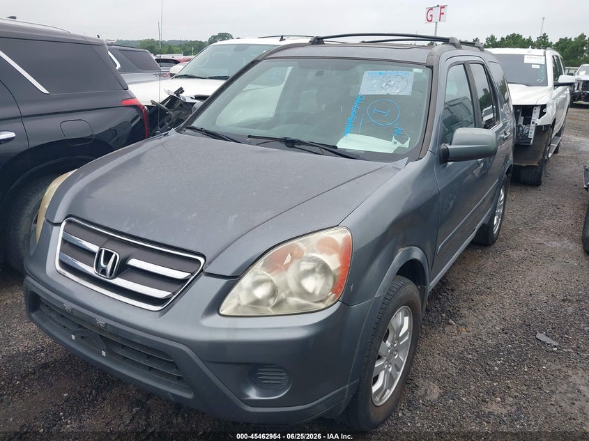 2005 Honda Cr-v VIN SHSRD78965U302188 IAAI salvage auction — NORMAL WEAR, Tribal Title -  Public Restricted (Oklahoma), sold $425 on 2026-07-14 (photo 2)