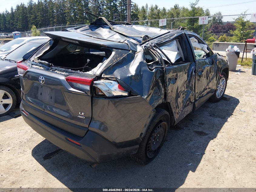 2019 Toyota Rav 4 VIN JTMG1RFV1KJ003036 IAAI salvage auction — ROLLOVER, Salvage Title, sold $2,025 on 2026-07-15 (photo 4)