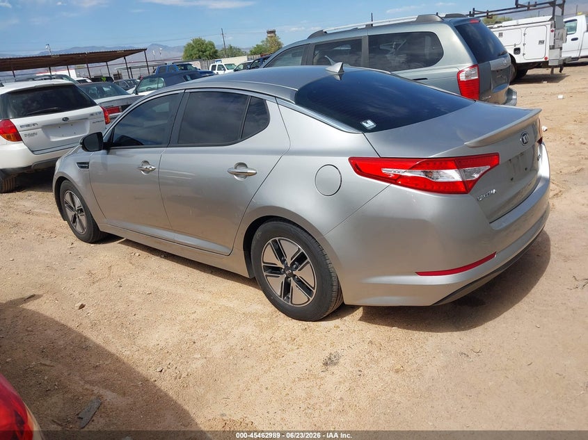 2012 Kia Optima VIN KNAGM4AD1C5032746 IAAI salvage auction — NORMAL WEAR, Clear-Dealer Only (Arizona), sold $875 on 2026-07-09 (photo 3)