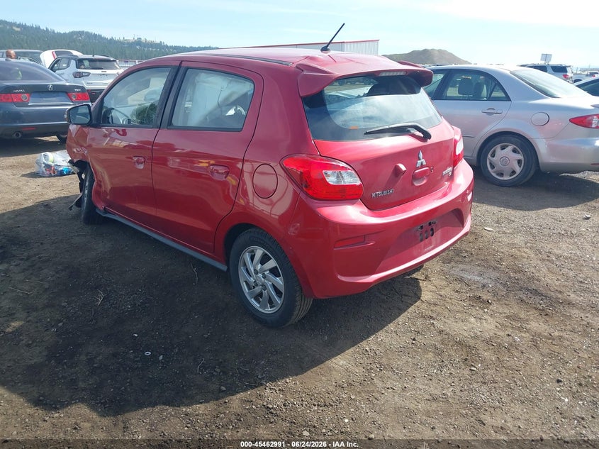 2018 Mitsubishi Mirage VIN ML32A4HJ5JH001788 IAAI salvage auction — LEFT FRONT, Bill Of Sale (Washington), sold $400 on 2026-07-14 (photo 3)
