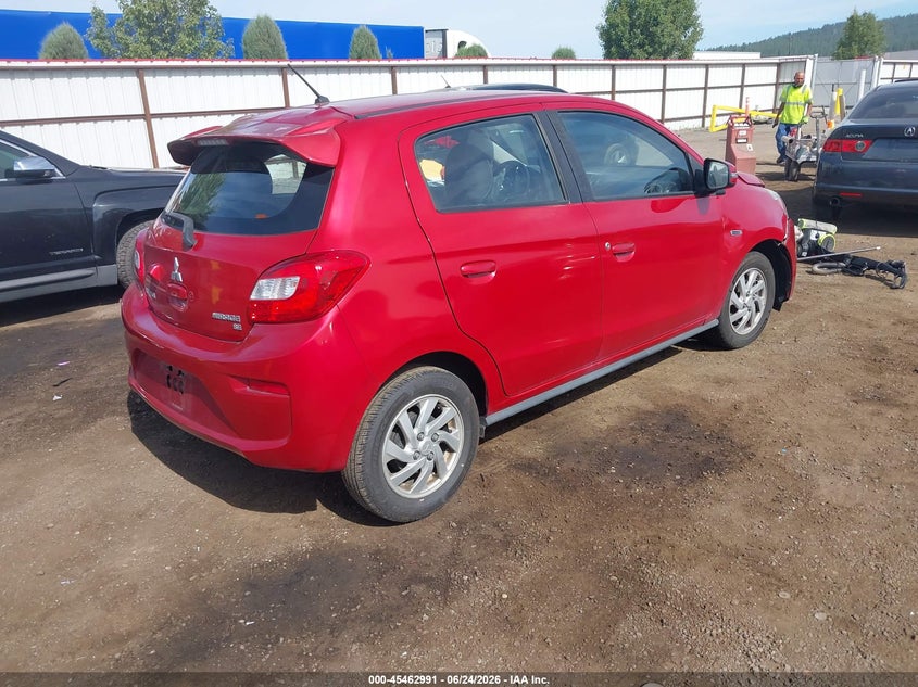 2018 Mitsubishi Mirage VIN ML32A4HJ5JH001788 IAAI salvage auction — LEFT FRONT, Bill Of Sale (Washington), sold $400 on 2026-07-14 (photo 4)