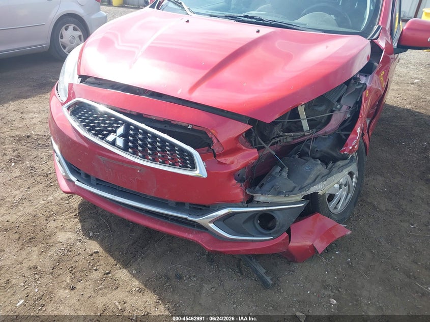 2018 Mitsubishi Mirage VIN ML32A4HJ5JH001788 IAAI salvage auction — LEFT FRONT, Bill Of Sale (Washington), sold $400 on 2026-07-14 (photo 6)