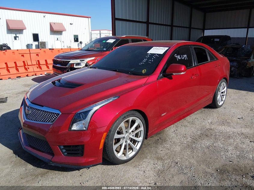 2016 Cadillac Ats-v VIN 1G6AN5SY4G0119138 IAAI salvage auction — THEFT, Original (Texas), sold $15,100 on 2026-07-28 (photo 6)