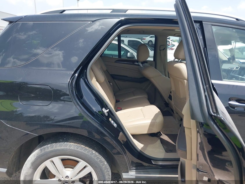 2015 Mercedes-benz M-klasse VIN 4JGDA5HB2FA473320 IAAI salvage auction — FRONT END, Salvage (Texas), sold $2,350 on 2026-07-09 (photo 8)