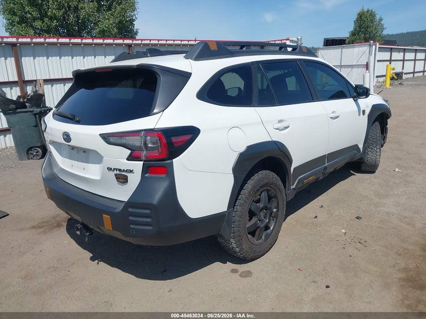 2022 Subaru Outback VIN 4S4BTGUD9N3142287 IAAI salvage auction — FRONT END, Bill Of Sale (Washington), sold $7,100 on 2026-07-28 (photo 4)