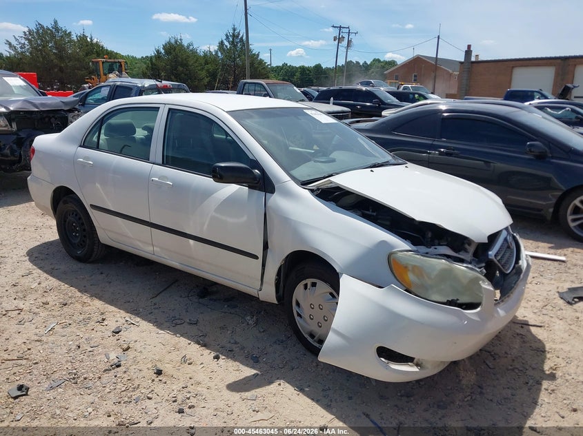 2007 Toyota Corolla VIN JTDBR32E170112339 IAAI salvage auction — FRONT END, Salvage (North Carolina), sold $875 on 2026-07-27 (photo 1)
