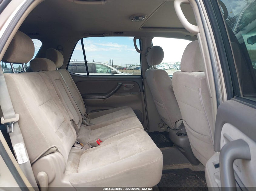 2007 Toyota Sequoia VIN 5TDBT44A37S278862 IAAI salvage auction — NORMAL WEAR, Clear - Dealer Only (California), sold $1,200 on 2026-07-08 (photo 8)