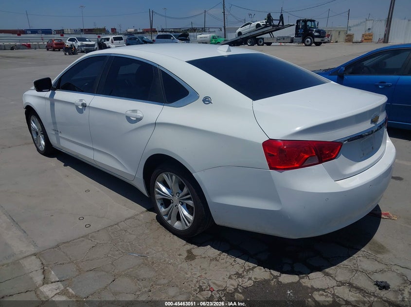 2014 Chevrolet Impala VIN 1G1115SL1EU103619 IAAI salvage auction — FRONT END, Salvage Title, sold $850 on 2026-08-01 (photo 3)