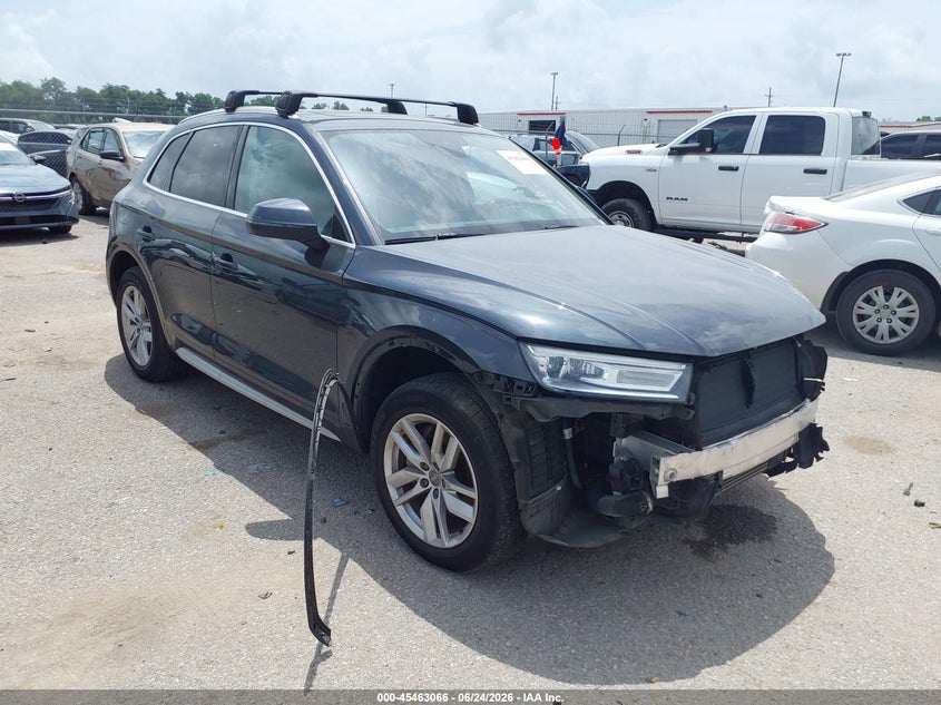2020 Audi Q5 VIN WA1ANAFY0L2031695 IAAI salvage auction — FRONT END, Salvage Title, sold $6,200 on 2026-07-18 (photo 1)
