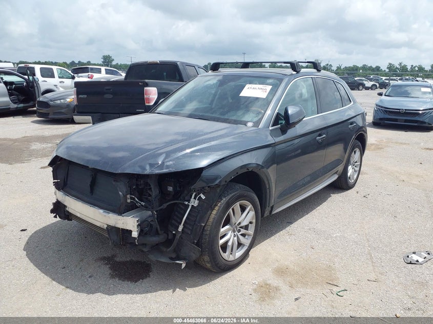 2020 Audi Q5 VIN WA1ANAFY0L2031695 IAAI salvage auction — FRONT END, Salvage Title, sold $6,200 on 2026-07-18 (photo 2)