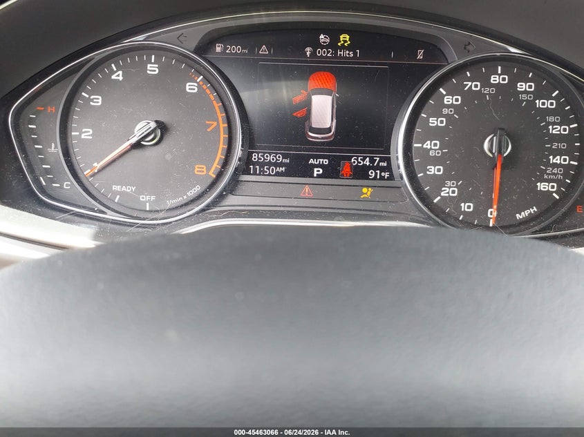 2020 Audi Q5 VIN WA1ANAFY0L2031695 IAAI salvage auction — FRONT END, Salvage Title, sold $6,200 on 2026-07-18 (photo 7)