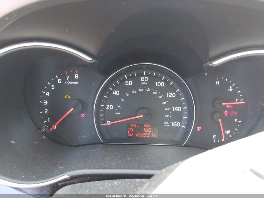 2014 Kia Sorento VIN 5XYKT3A63EG525544 IAAI salvage auction — NORMAL WEAR, Clear (Washington), sold $825 on 2026-07-22 (photo 7)